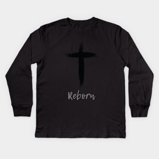 Reborn Cross Kids Long Sleeve T-Shirt